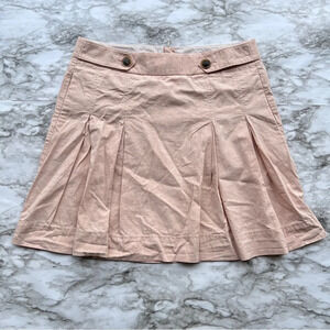 J. Crew Pleated Preppy Skirt, 8P